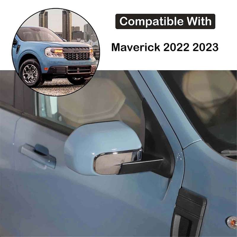 for 2022 2023 Car Rearview Side Mirror Cover Decoration Trim Sticker Accessories - ABS Silver