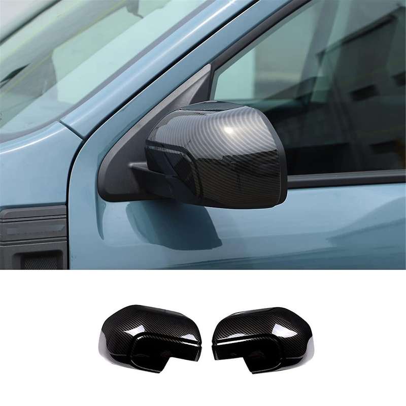 for 2022 2023 Rear View Mirror Outside Housing Door Side Rearview Mirror Cover Cap Trim (abs Carbon