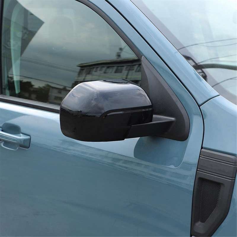 for 2022 2023 Rear View Mirror Outside Housing Door Side Rearview Mirror Cover Cap Trim (bright Blac