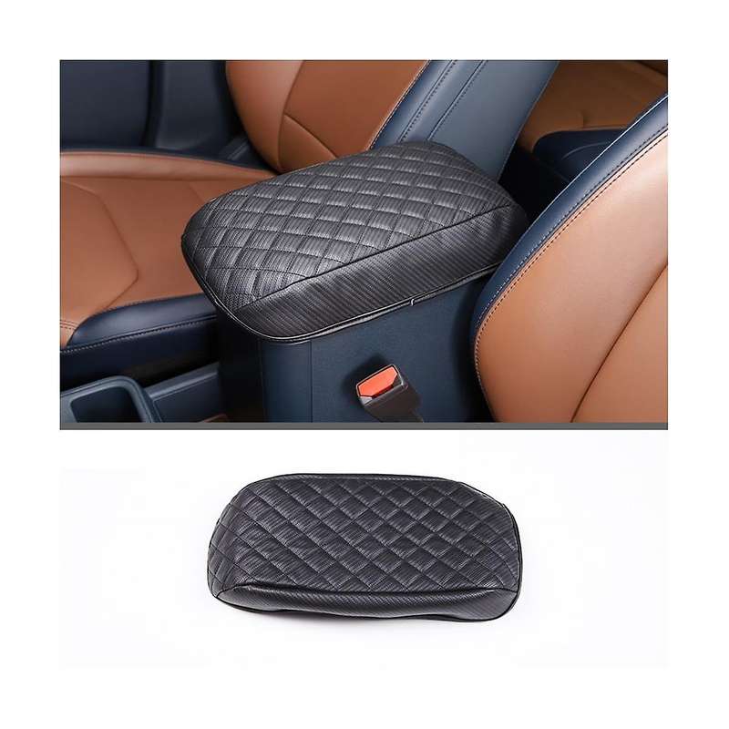 for 2022 Car Center Console Armrest Box Cover Trim Protection Pad Interior Accessories ,carbon Fibe