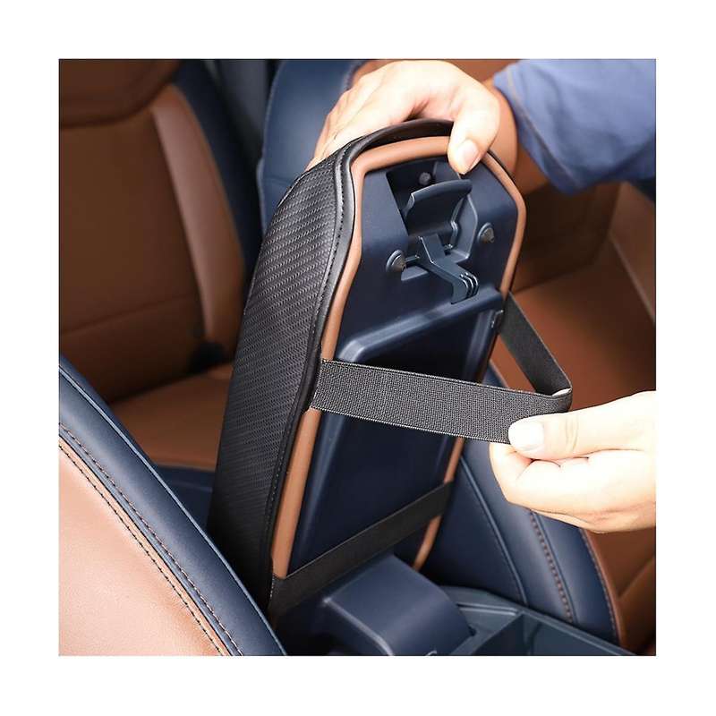for 2022 Car Center Console Armrest Box Cover Trim Protection Pad Interior Accessories ,carbon Fibe
