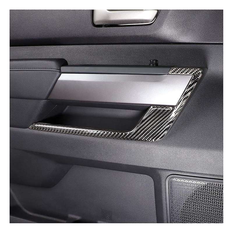 for 2022-2023 Door Panel Decoration Sticker Real Carbon Fiber Soft