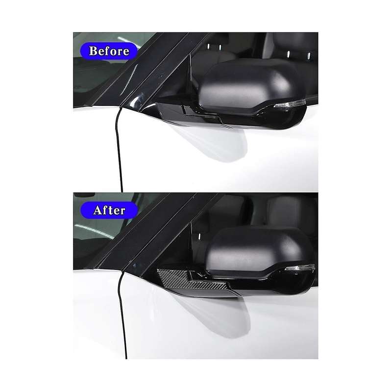 for 2022-2023 Carbon Fiber Car Rear View Mirror Trim Side Mirror Cover Strip Sticker Accessories