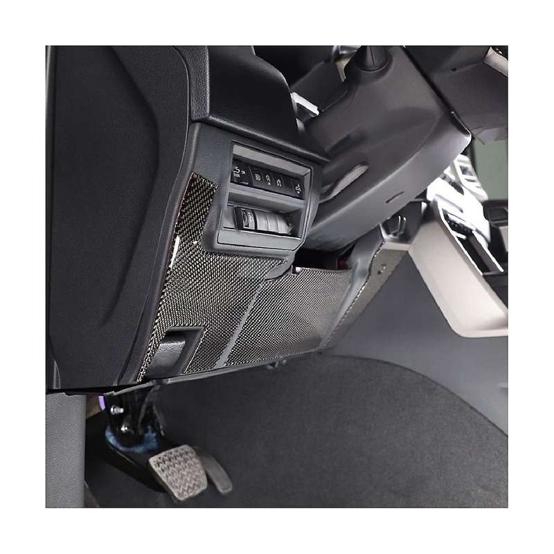 for 2022-2023 Main Driving Knee Pad Panel Sticker Real Carbon Fiber Soft