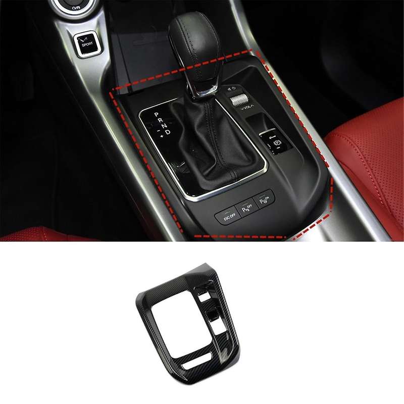 for 2023 2024 Car Center Console Gear Shift Panel Cover Trim Interior Accessories,abs Carbon Fiber