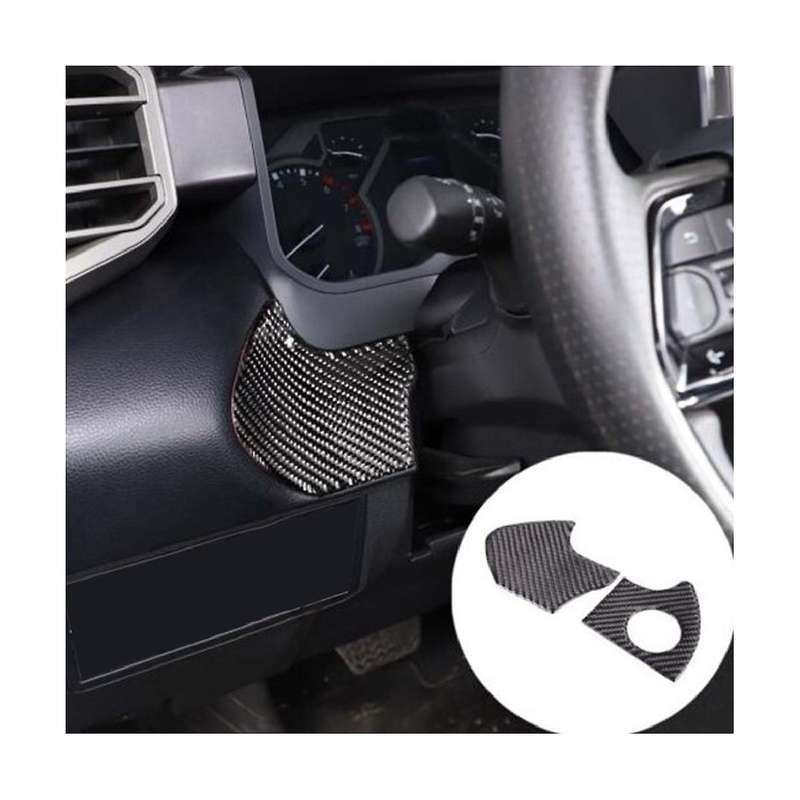 for 2022-2023 One-key Start Switch Sticker Real Carbon Fiber Soft
