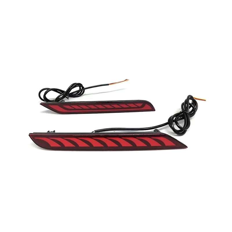 for 2022-2023 Rear Bumper Lights Rear Tail Lights Led Brake Reversing Steering Lights Streamer Surr