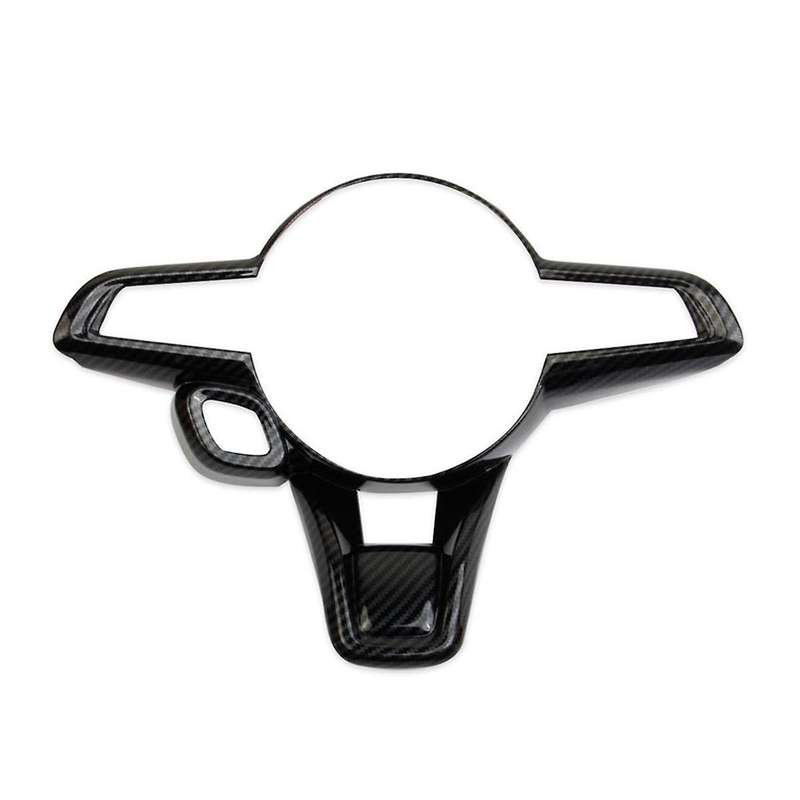 for 2023 2024 Car Steering Wheel Trim Decoration Cover Interior Accessories ,abs Carbon Fiber