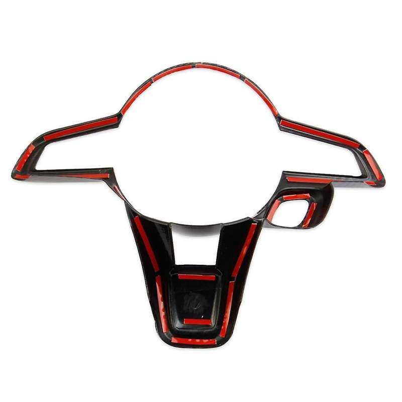 for 2023 2024 Car Steering Wheel Trim Decoration Cover Interior Accessories ,abs Carbon Fiber