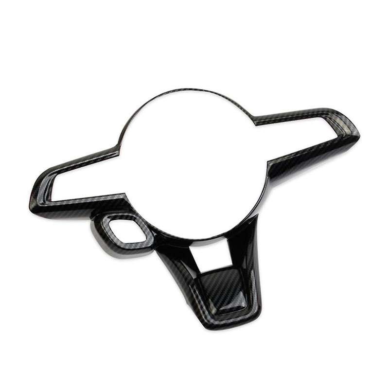 for 2023 2024 Car Steering Wheel Trim Decoration Cover Interior Accessories ,abs Carbon Fiber