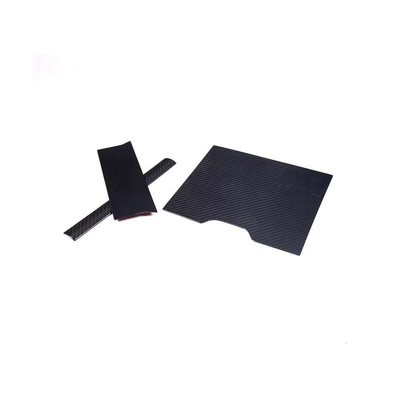 for 2023 Dry Carbon Fiber Car Rear Cover Storage Box Panel Trim Stickers Accessories