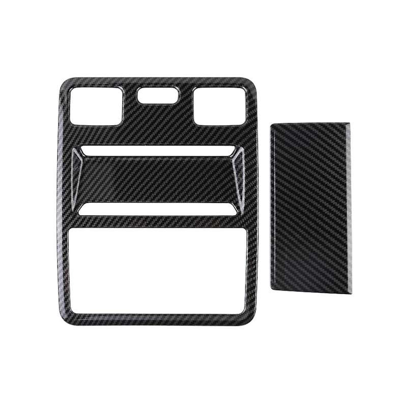 for 2023+ Carbon Fiber Pattern Car Interior Reading Light Lamp Cover Trim Sticker