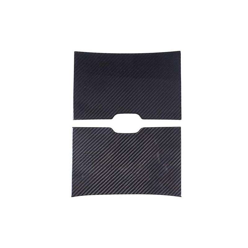 for 2023 Dry Carbon Fiber Central Control Water Cup Holder Panel Cover Trim Car Accessories