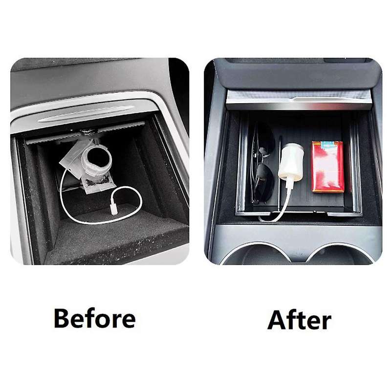 for 2024 Car Center Console Organizer Storage Box Tray Accessories - with Smooth Slide Technology