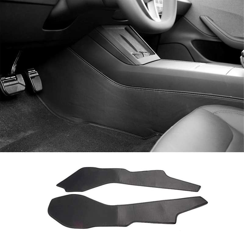 for 2024 Car Center Console Side Anti-kick Mats Dust Resistant Protector Cover Accessories