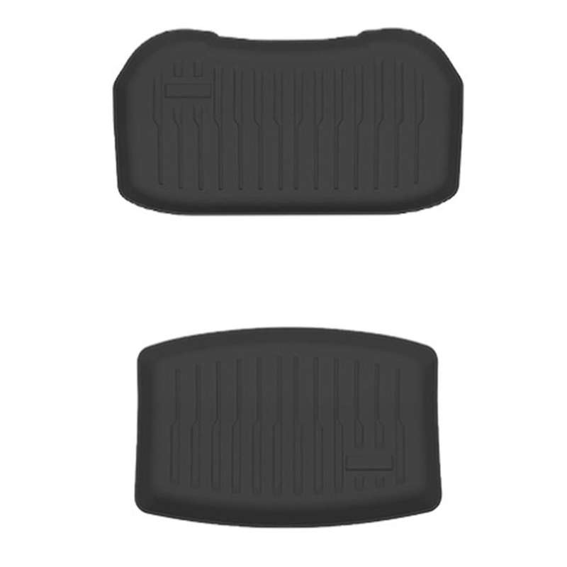 for 2024 Car Rear Lower Tpe Trunk Mat Floor Mat Auto Decorative Mat Accessories