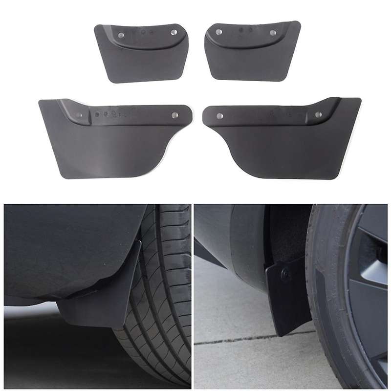 for 2024 Car Wheel Mud Flaps Splash Guards Mudflaps Front Rear Tpe Mudguards Protector