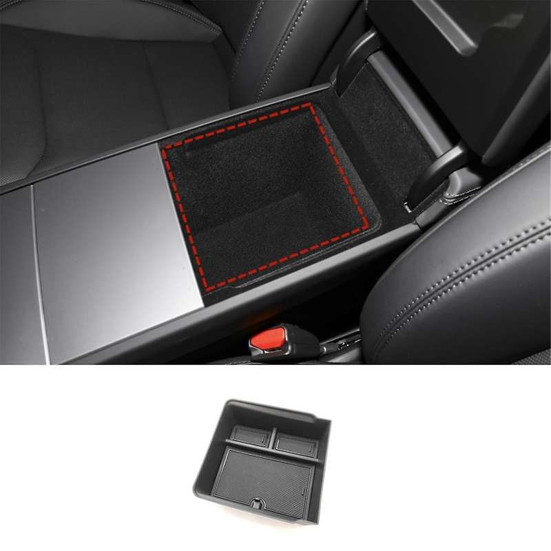 for 2024 Center Console Armrest Storage Box Organizer Interior Accessories