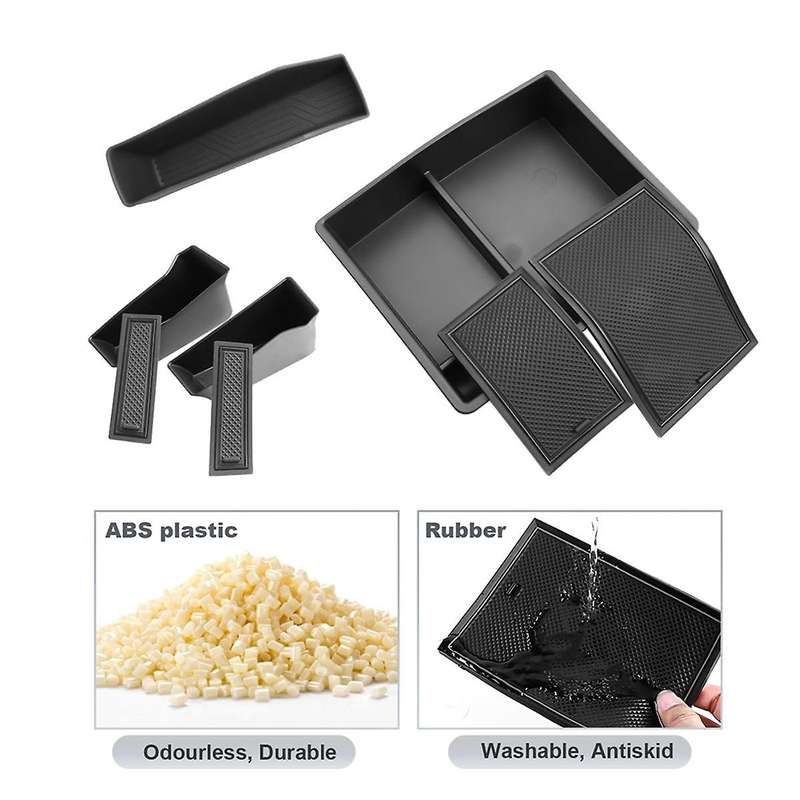 for 2024 Center Console Organizer Armrest Storage Gear Shift Storage Side Door Storage Tray Accessor