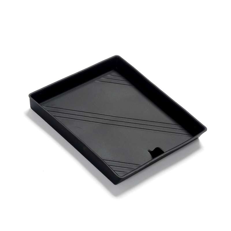 for 2024 Center Console Organizer Tray Pad Silicone Armrest Storage Box Lower Bottom Mat ,black