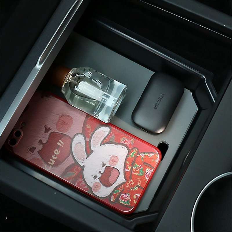 for 2024 Hidden Storage Box Center Console Organizer Armrest Bracket Box,3pcs