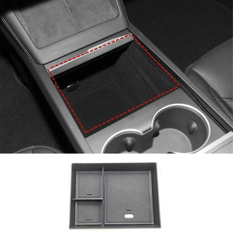 for 2024 Center Console Organizer Tray Storage Box Interior Accessories