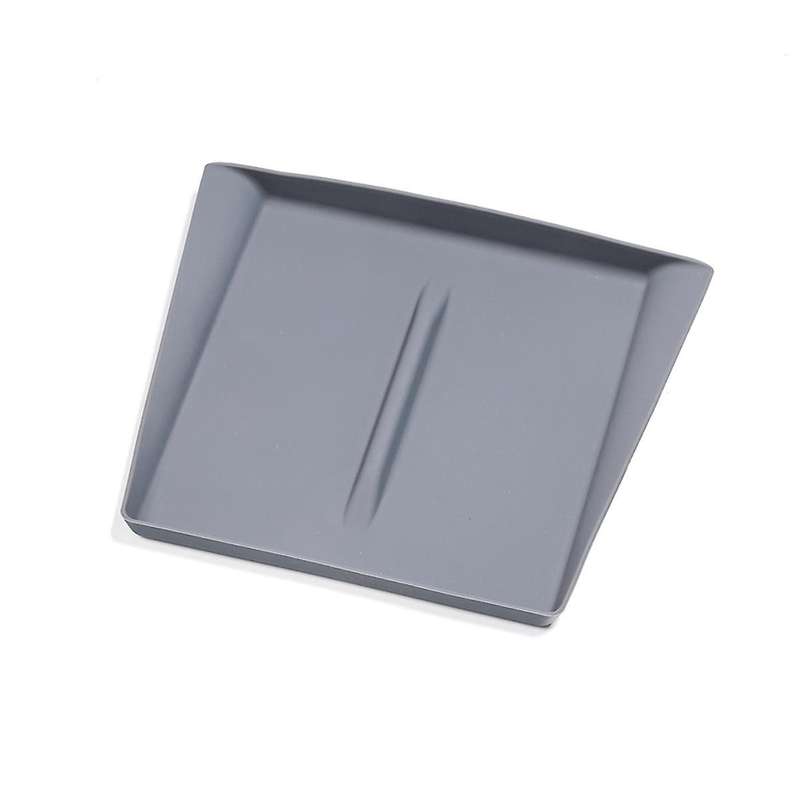 for 2024 Center Console Organizer+armrest Storage Bottom+wireless Charging Mat ,silicone Grey