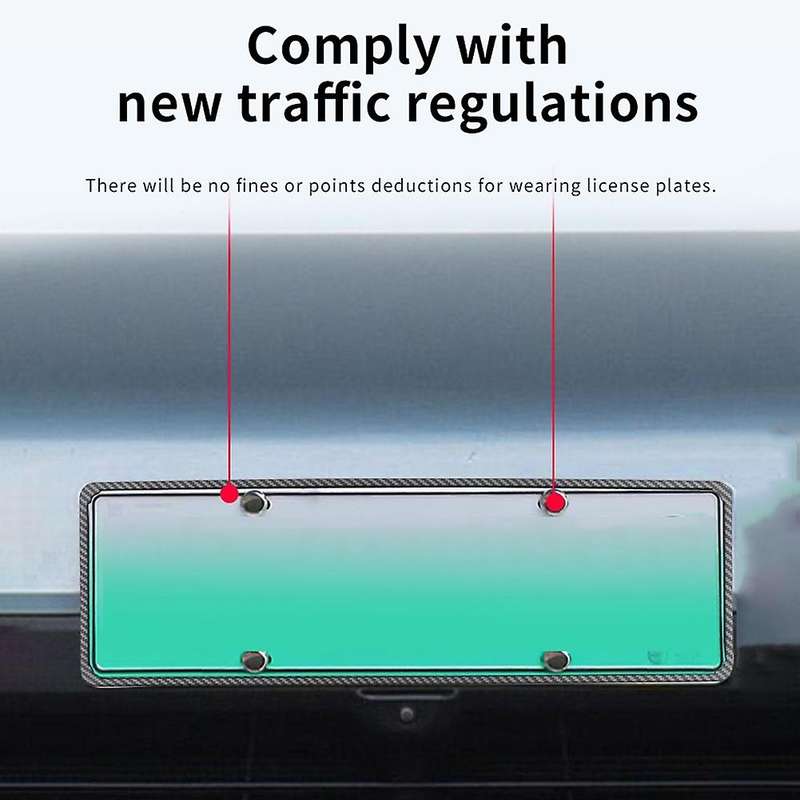 for 2024 License Plate Frame Front Bumper Bracket License Plate Frame Protection,a