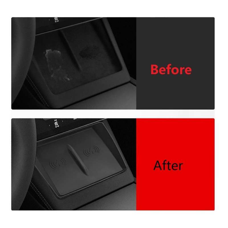 for 2024 Wireless Charging Anti- Mat Center Console Silicone Protector Pad Interior Accessory