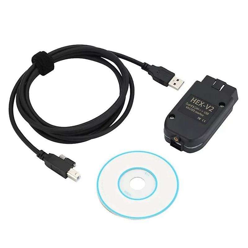 for 22.3 OBD2 Scanner HEX V2 USB for Golf A6 VINs ATMEGA162+16V8+FT232RQ