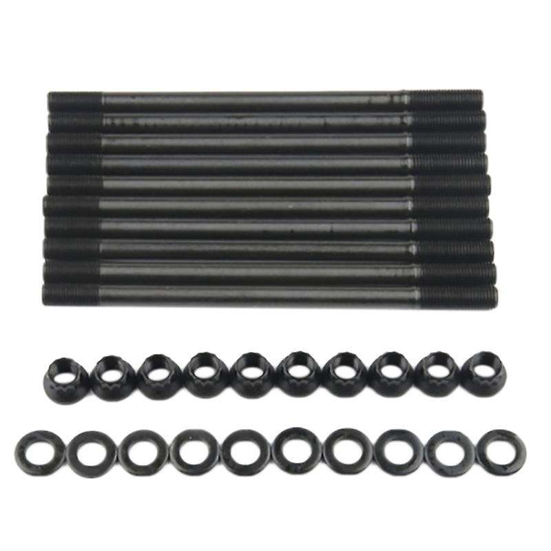for 2084304 Cylinder Head Studs Point Head for Prelude H22 H22A4 H23A H23A1 VTEC 2.2L