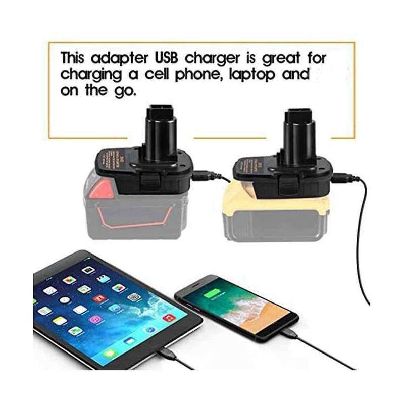 for 20v to 18v Battery Adapter, Dm18d Upgraded Version Dca1820 Converter for 18v/20v
