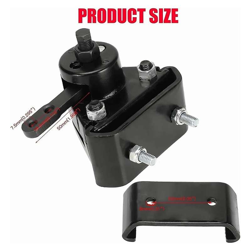 for 212cc 9598 9597 Go Kart Mechanical Brake Caliper and Bracket with Pads