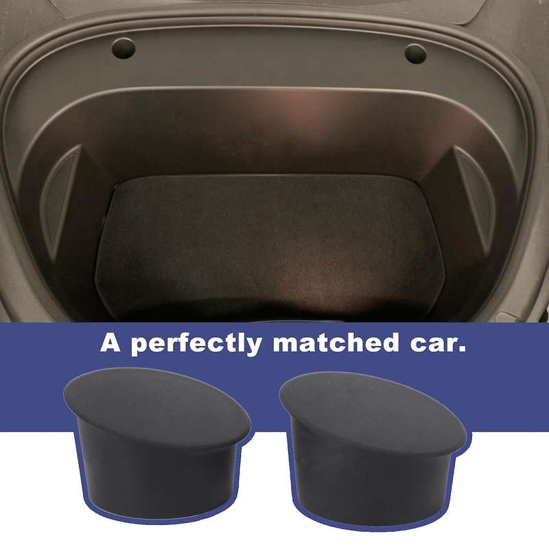 for 3 2021 Front Trunk Box Screw Protection Cover 2pcs
