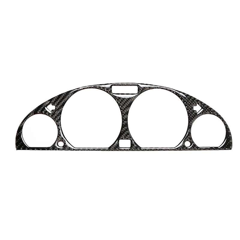 for 3 E46 M3 1998-2005 Carbon Fiber Internal Instrument Panel Decorative Frame Dashboard Cover Stick