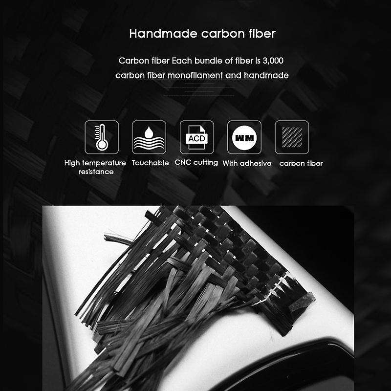 for 3 E46 M3 1998-2005 Carbon Fiber Internal Instrument Panel Decorative Frame Dashboard Cover Stick