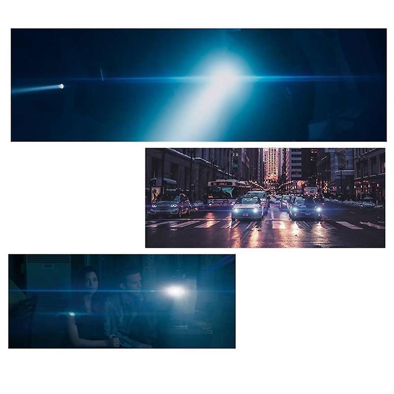 for 3 Drawing Wide-Angle Anamorphic Lens Blue