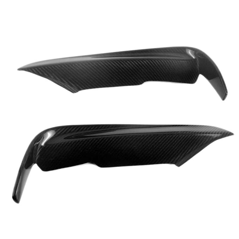 for 3 Series 320 328 330 F30 F35 2012-2018 Carbon Fiber Front Fog Lights Eyebrow Bumper Splitters Fi