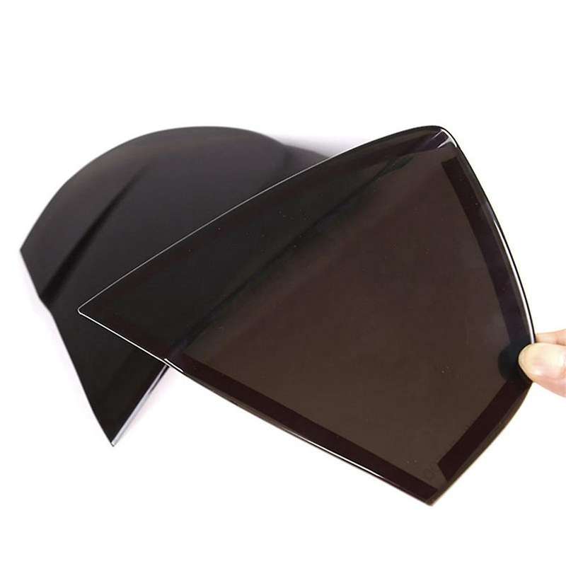 for 3 Series E90 2005-2008 Car Rear Light Decoration Cover Trim Tail Lamp Guards Sticker , Smoke Bla