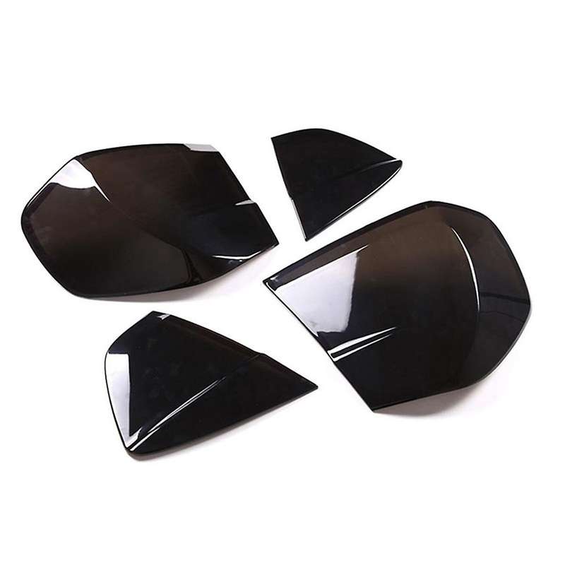 for 3 Series E90 2005-2008 Car Rear Light Decoration Cover Trim Tail Lamp Guards Sticker , Smoke Bla