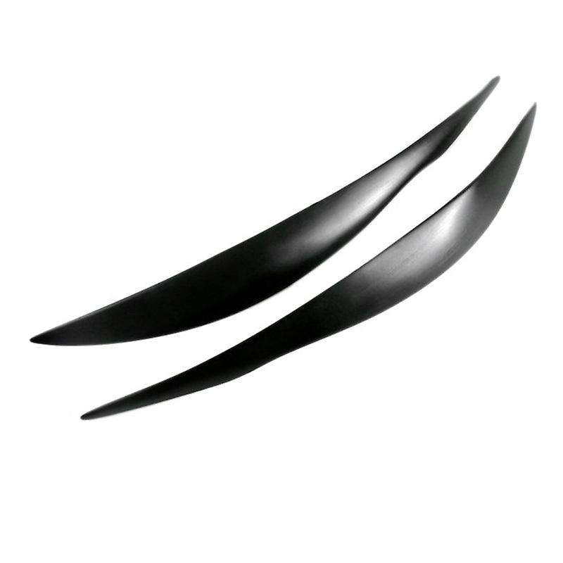 for 3 Series F30 F35 320I 320Li 2012-2018 Glossy Black Headlights Eyebrow Eyelid Trim Cover Sticker