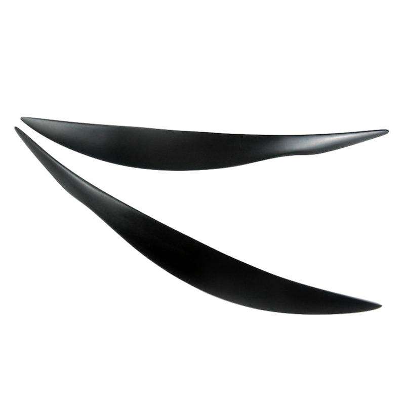 for 3 Series F30 F35 320I 320Li 2012-2018 Glossy Black Headlights Eyebrow Eyelid Trim Cover Sticker