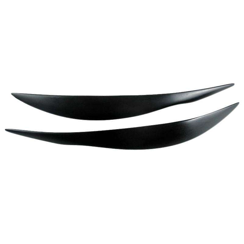 for 3 Series F30 F35 320I 320Li 2012-2018 Glossy Black Headlights Eyebrow Eyelid Trim Cover Sticker