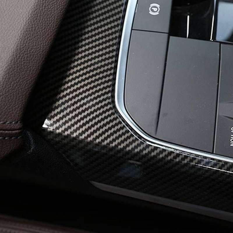 for 3 Series G20 G28 2019-2021 Carbon Fiber Center Console Gear Shift Panel Cover Trim Sticker Inte