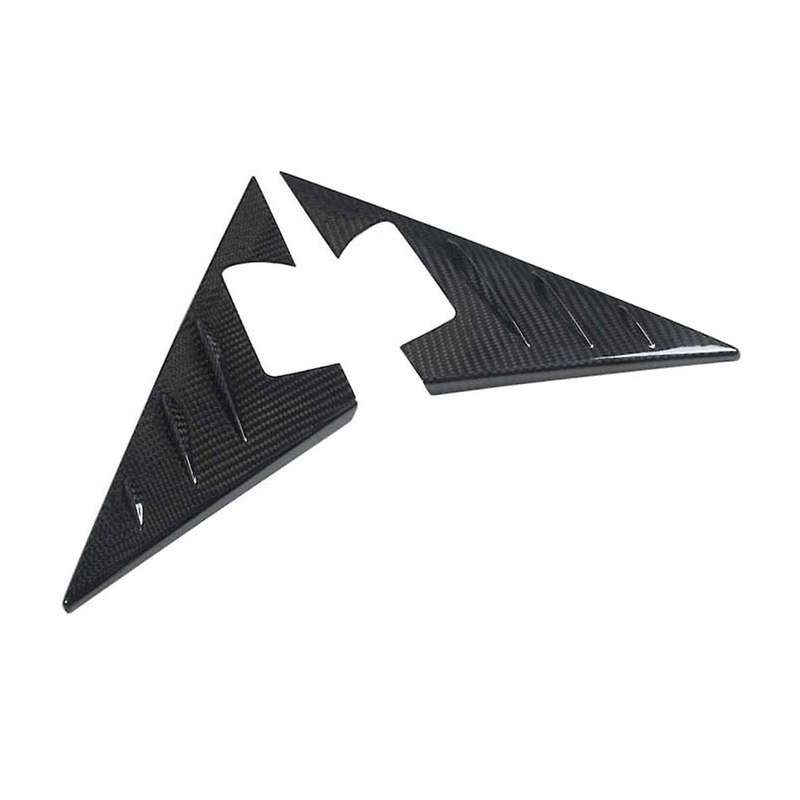 for 3 Series G20 G28 2020-2023 Real Carbon Fiber A-Pillar Triangle Cover Trim Decorative Exterior A