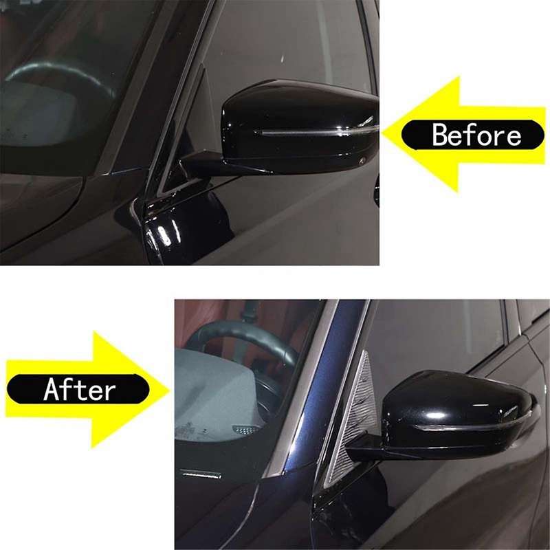 for 3 Series G20 G28 2020-2023 Real Carbon Fiber A-Pillar Triangle Cover Trim Decorative Exterior A