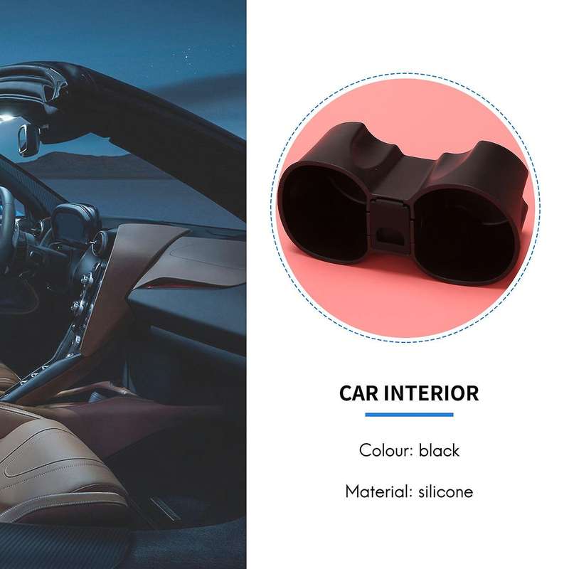 for 3 Y 2021 Center Console Cup Holder Inserts Interior Accessories for Coffee Cup Car Interior