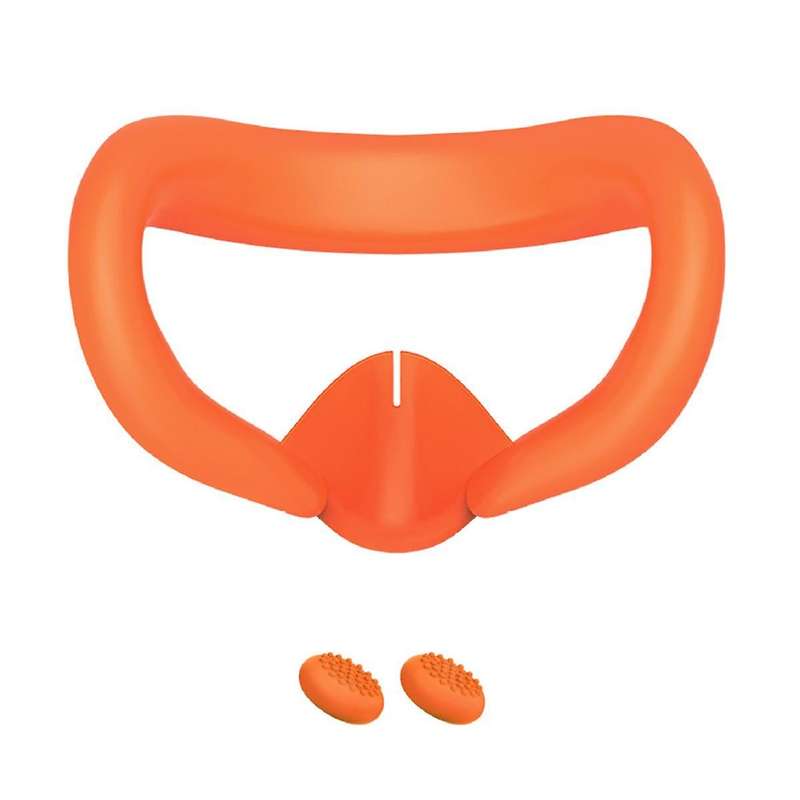 for 3 Silicone Case+Handle Case+Face Cover+Blackout Mask Full Kit Anti-Leakage Nose Pad VR Silicone