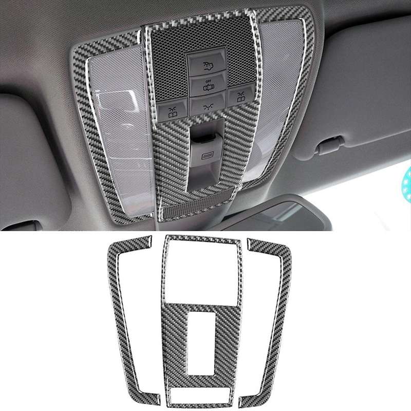for 300 350 250 2008-2015 Reading Light Panel Carbon Fiber Decoration Sticker Interior Accessories