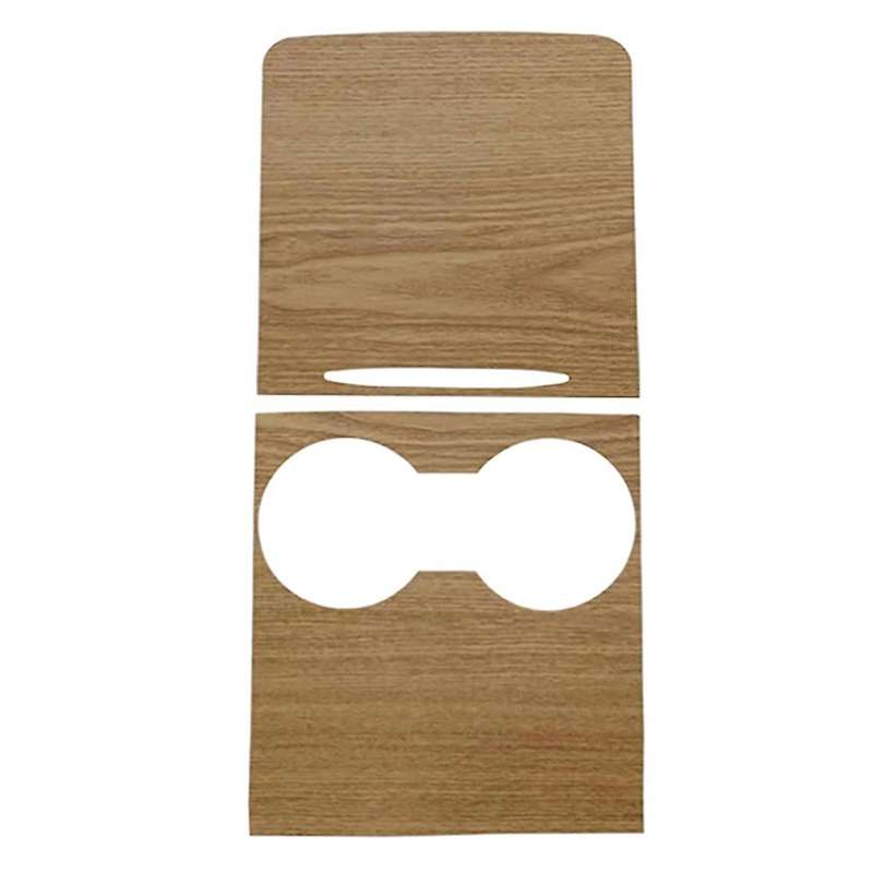 for 3 Y 2021 Control Panel Trim Dashboard Panel Wood Grain Center Console Sticker